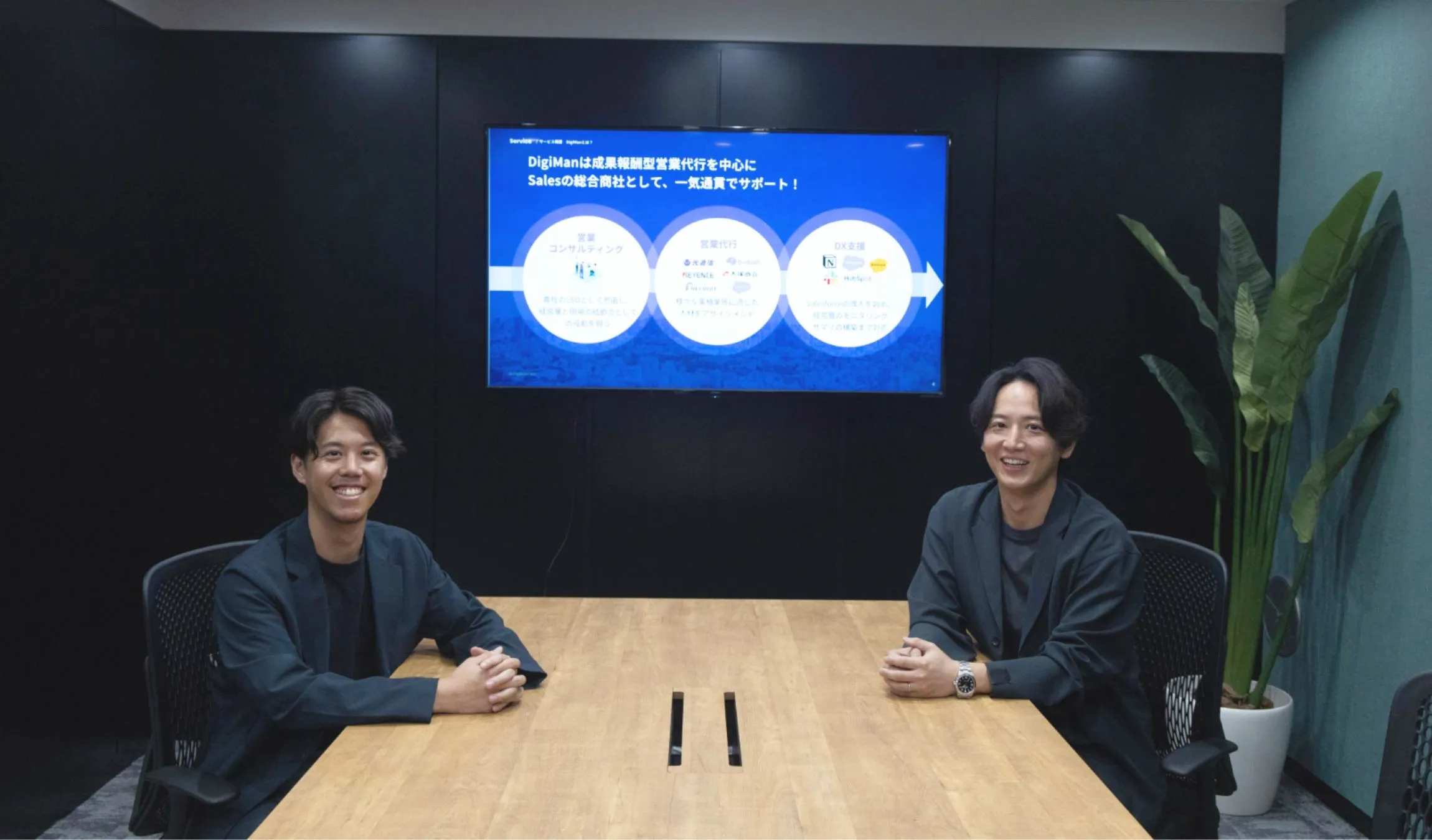 CEOとCSOの対談